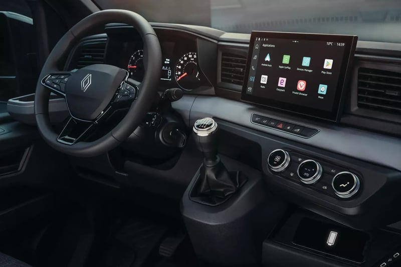 intérieur renault master