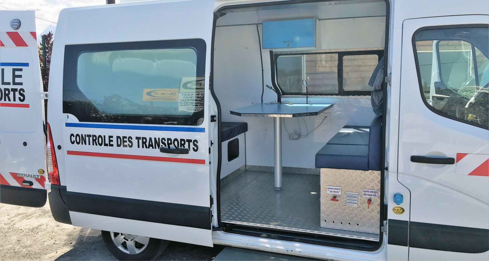 amenagement utilitaire reunion aer vehicules interventions urgence