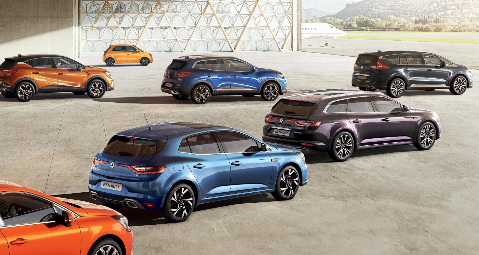 Une gamme de voiture Renault disponibles à la Réunion
